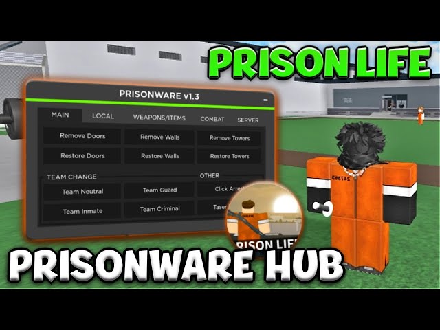 Fastupload.io on X: ROBLOX BEST HACK FOR PRISON LIFE V2.0!! 2017