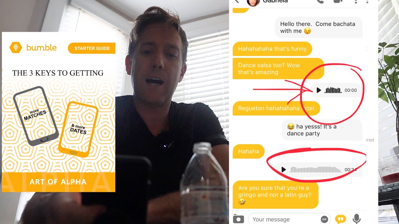 Live Bumble Texting Demo (how to send playful texts) - YouTube