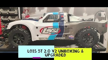 #Losi5T 2.0 v2 brandnew unboxing & lots of upgrades full video