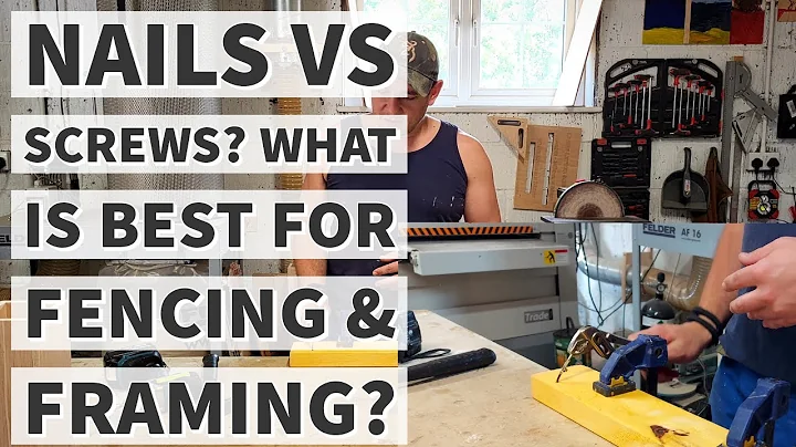 Nails VS Screws - Which Is Best for Fencing and Framing?