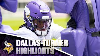 Dallas Turner Rookie Minicamp Practice Highlights