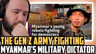 The Gen Z army fighting Myanmar's military dictator | Reaction | TEACHER PAUL REACTS