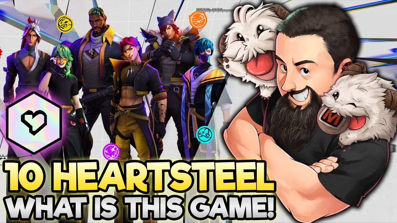 10 HEARTSTEEL - A Nailbitter Game!! | TFT Remix Rumble | Teamfight Tactics