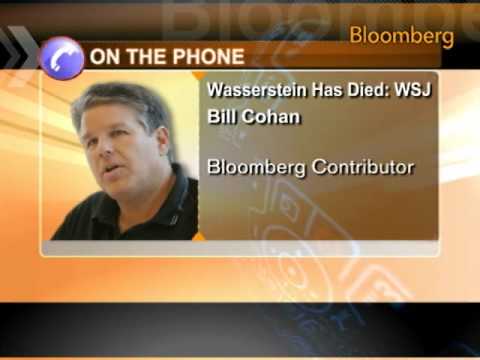 Cohan Says Wasserstein Death Won't Hurt Lazard Bus...