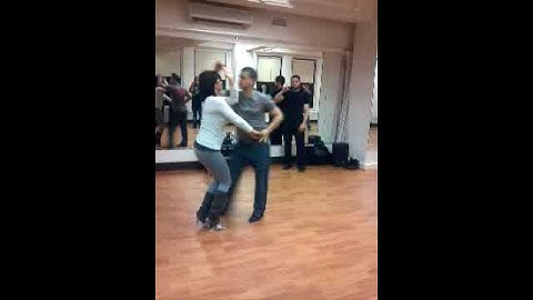 Beginner 2 Salsa Class at Dance On 2 with Melanie Torres and Gabriel Perez