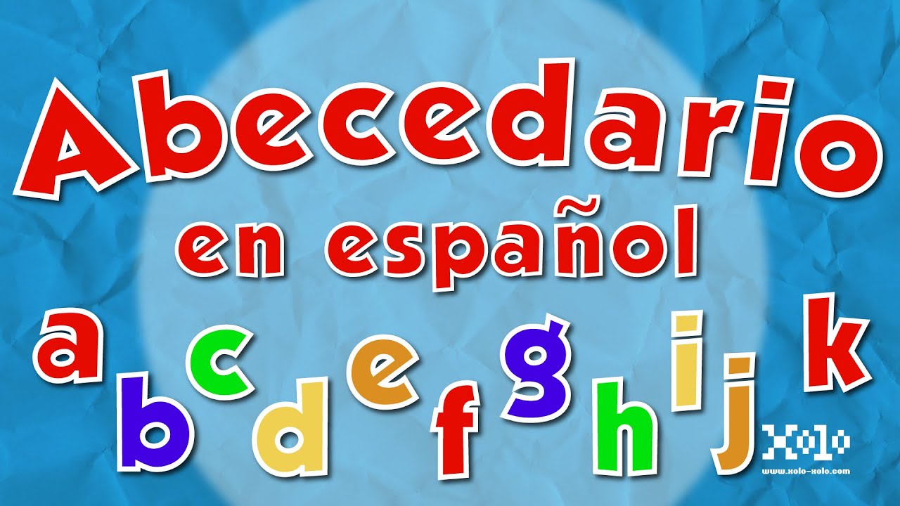 Spanish alphabet in Children - YouTube