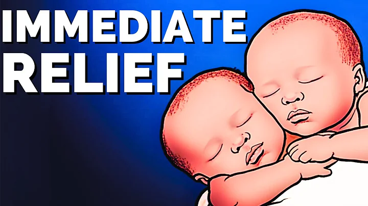 MUSIC TO CALM A CRYING BABY WITH TEETHING PAIN AND HELP THEM SLEEP | BLACK SCREEN