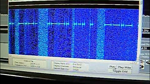 Meteor scatter signal from DB0FAI