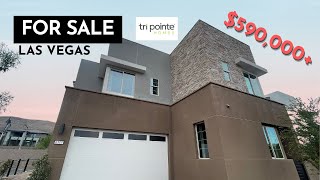 Great Location! Huge Modern Home for Sale Las Vegas Near Summerlin Tri Pointe Homes Tempo Plan 2