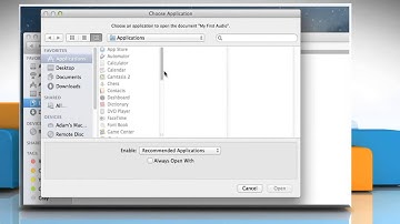 How to change the default application to open files in Mac® :Tutorial