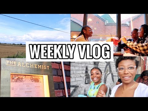 WEEKLY VLOG | ANNUAL LEAVE SHENANIGANS | THE ALCHEMIST | TRIP TO ANDOVER