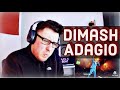 WHAT A VOICE!! | Adagio by Dimash @ The singer Reaction