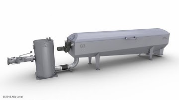 Alfa Laval ALDRUM G3 - process animation
