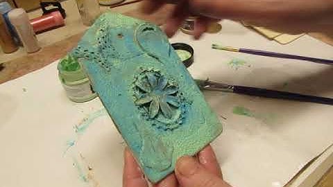 Patina Effect Paste by Finnabair- the Right Way!