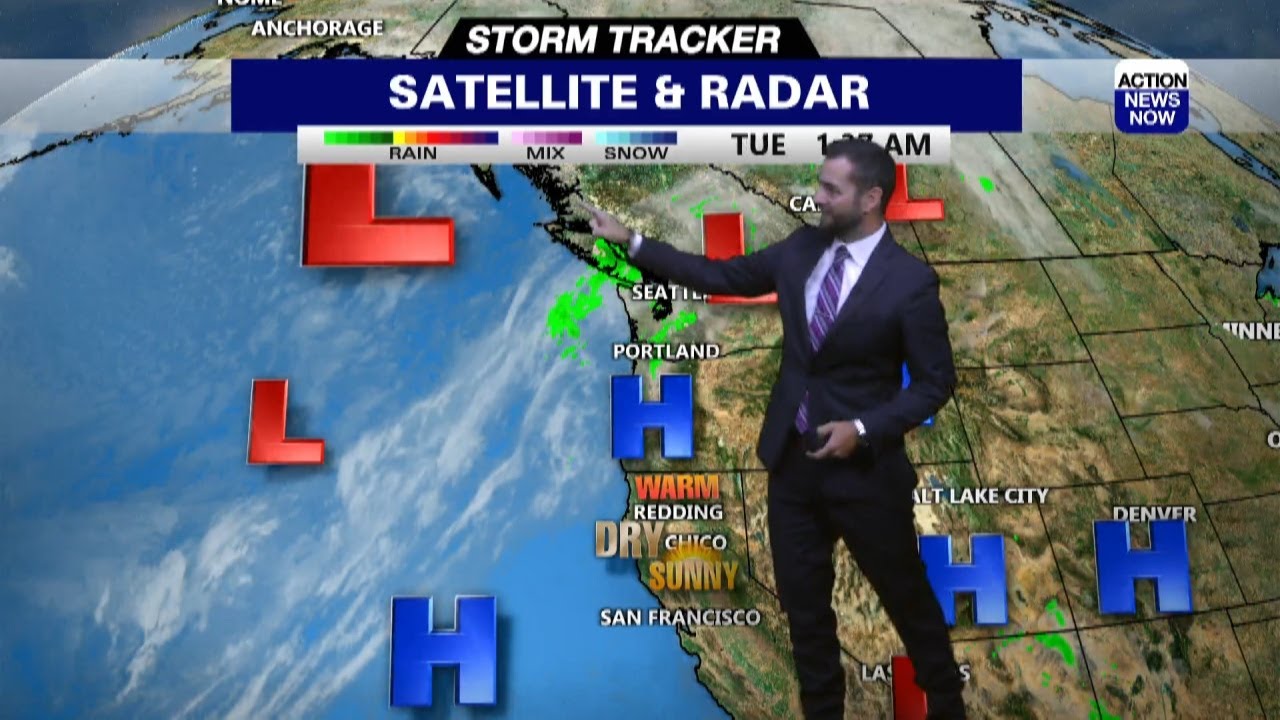 Storm Tracker Forecast: Warm today, but cooler with shower chances mid ...