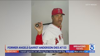 Angels Hall of Famer Garret Anderson passes away at 53