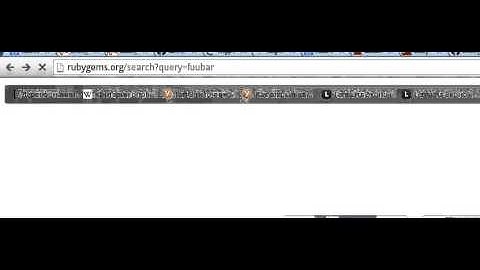 OpenSearch in rubygems.org