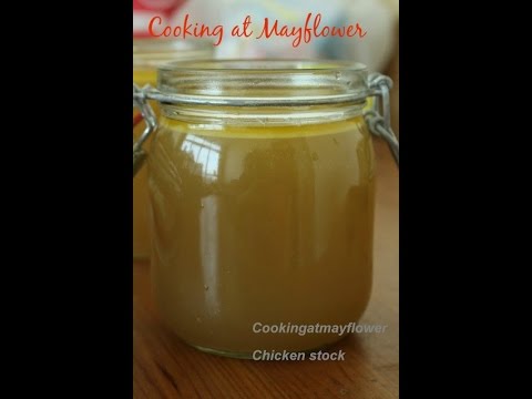 How to make pressure cooker chicken stock l Homemade quick chicken stock