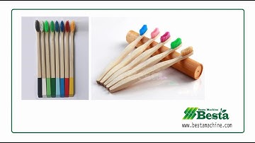 High Speed Bamboo and Wooden Toothbrush Tufting Machine, Toothbrush Making Machine