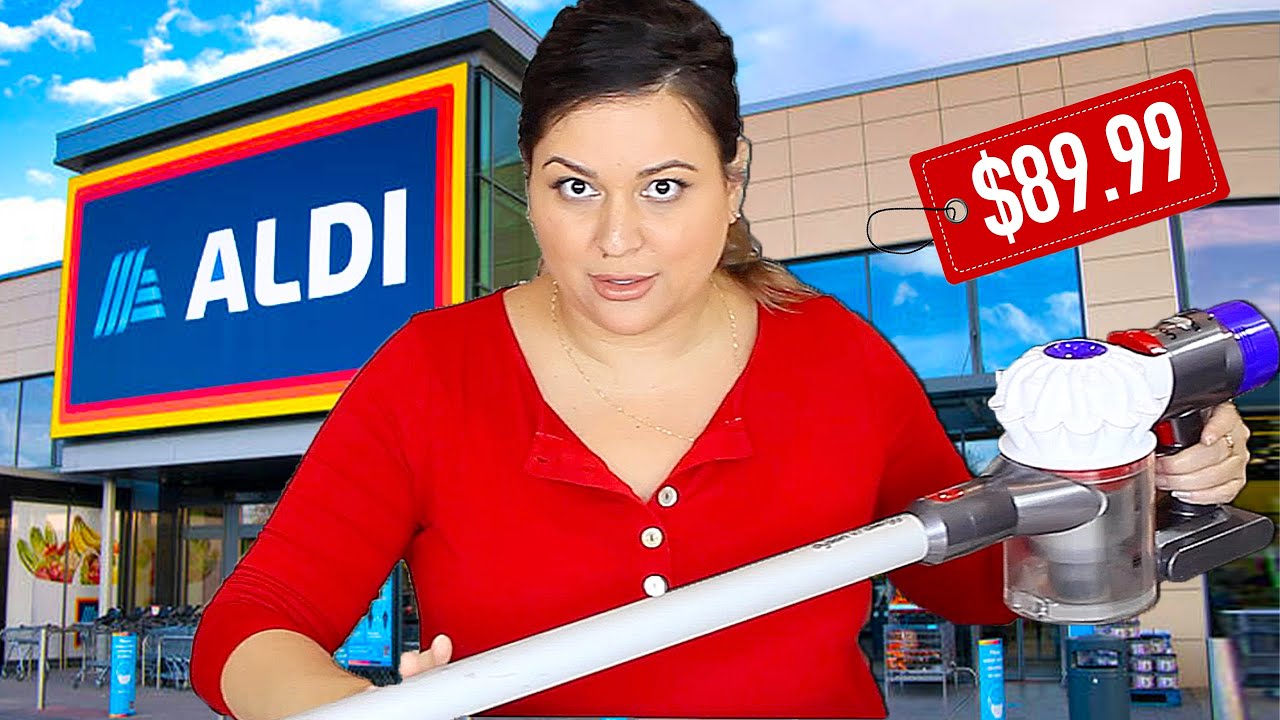 New BEST Aldi Knockoff of 2022! Save $300 ALDI Dupe of The Dyson Vacuum