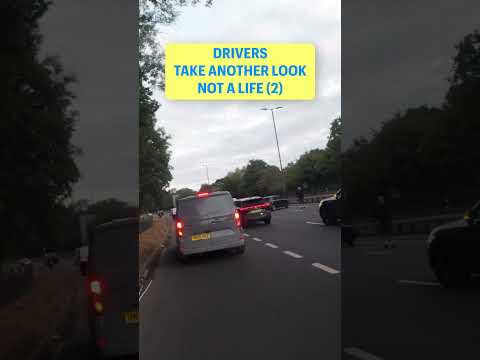 Drivers take another look, not a life (2) #gtlondonrider #yamahamt125 #djiosmoaction4 #shorts