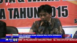 KPU Tetapkan Risma Sebagai Walikota Surabaya Terpilih KPU Tetapkan Risma Sebagai Walikota Surabaya Terpilih