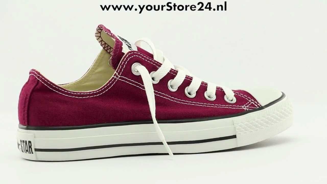 converse all star ox maroon bordeaux