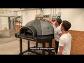 OEM Dome pizza oven tilting for moving