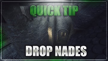 QUICK TIP #4 - Cbblestone Drop Zone Take ► INSANE Window Smoke ★ CSGO [2017]