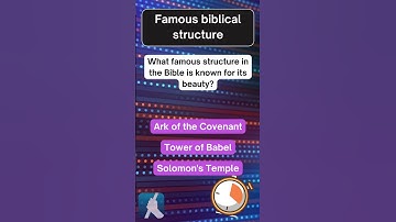 Crack the Riddle: Unravel the Mystery of This Question! 🔍: Famous Bible Structure #shorts #riddles