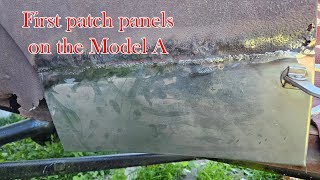 Making a Ford Model A Patch Panel (B Post area)