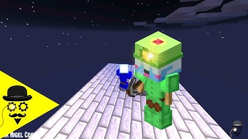 Crafting an Emerald Minion - Minecraft Hypixel SkyBlock