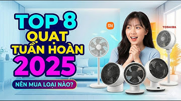 TOP 8 Quạt Tuần Hoàn Tốt Nhất 2025 | Xiaomi, Toshiba, LocknLock - Nên Mua Loại Nào?