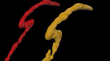 Lightwave Particles Squirting PFX