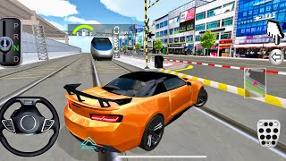 New Orange Sports Car For Parking - 3d Driving Class android game || Car Game #gameplay #cargame screenshot 3