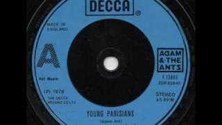 Adam & The Ants Young Parisians chords