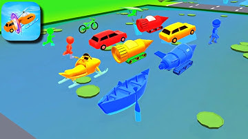 Shape Shifting 🏃‍♂️🚁🚗Max level Gameplay Walkthrough Part - 42 (iOS,Android) All levels