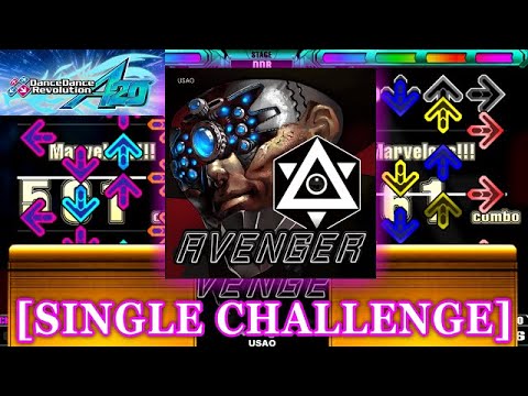 【DDR A20】 Avenger [SINGLE CHALLENGE] 譜面確認＋クラップ / 修正版