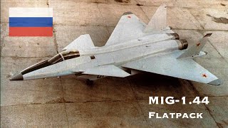 Mig-1.44 Flatpack : The Plasma Stealth Fighter, Mikoyan's Final Masterpiece | Mikoyan
