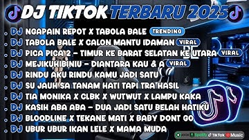 DJ TIKTOK TERBARU 2025🎵DJ NGAPAIN REPOT X TABOLA BALE🎵DJ TABOLA BALE X CALON MANTU IDAMAN FULL ALBUM