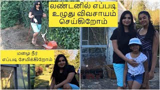 Our Farming in London VLOG / விவசாயம் செய்யலாம் வாங்க/ Garden Tour/ Chennai Girl In London