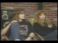 Capture de la vidéo Megadeth  Interview - 1988 On Backstreet Video Magazine