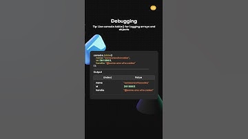 STOP using console.log, use this instead #coding #javascript