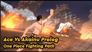 One Piece Fighting Path Mobile Ace VS Akainu Gamepaly Ultra Graphic Settings screenshot 2