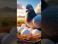 Cat Attacks Pigeon Nest! Friends Come to the Rescue 🐦😱#ai #pigeon #cat