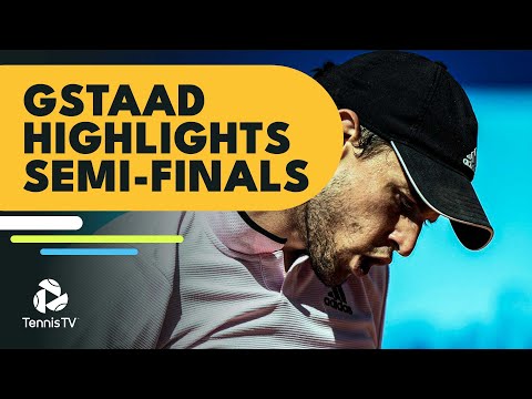 Thiem vs Berrettini; Ruud vs Ramos-Vinolas | Gstaad 2022 Semi-Final Highlights