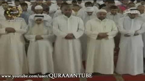 القارئ الذى فاجئ المصلين بصوته صوت تقشعر له الجلود و تبكى منه العيون سلمان العتيبى سورة النور