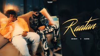 Raatan - Mr. Nikey ft. Kaater | Latest Punjabi Sad Song 2025 | New Rap Song