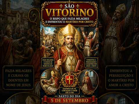 São Vitorino: O Bispo que fazia Milagres e Enfrentou o Martírio - Santo do Dia 5 de Setembro