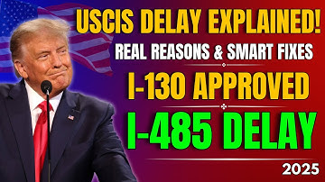 USCIS I-485 Processing Delays 2025 — Real Reasons & Smart Fixes That Work!